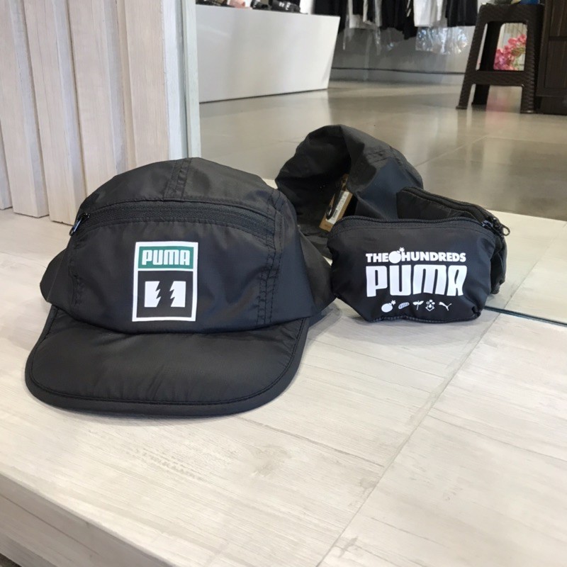 puma x the hundreds packable cap