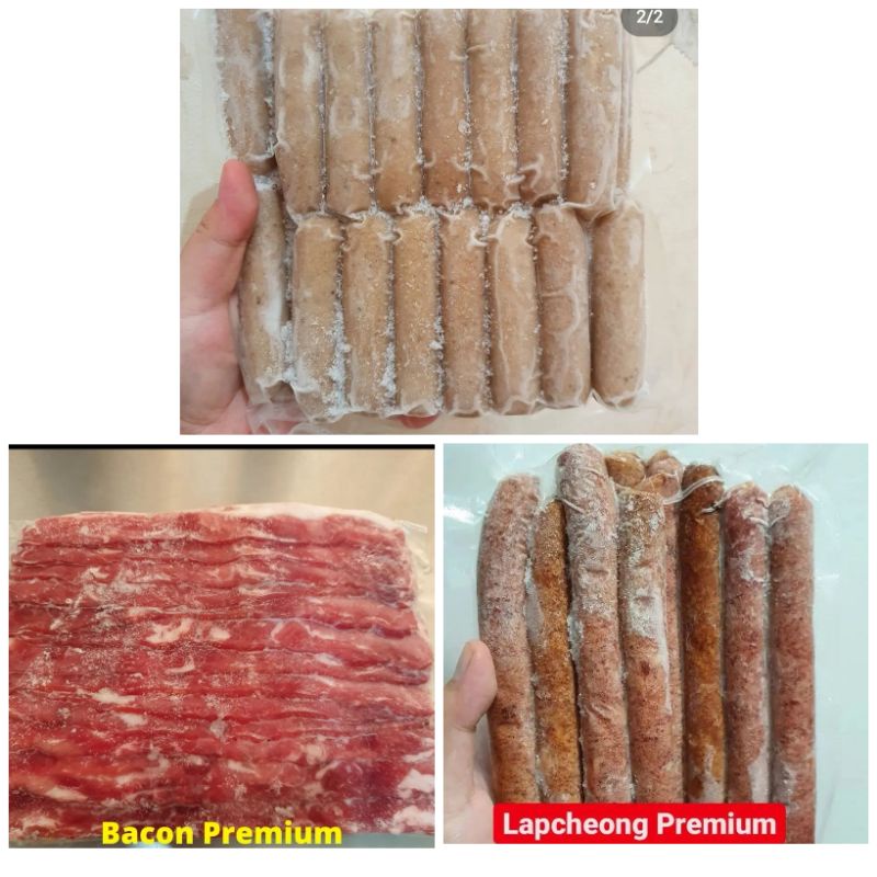 

Bacon babi premium / sosis babi / Lapjiong premium