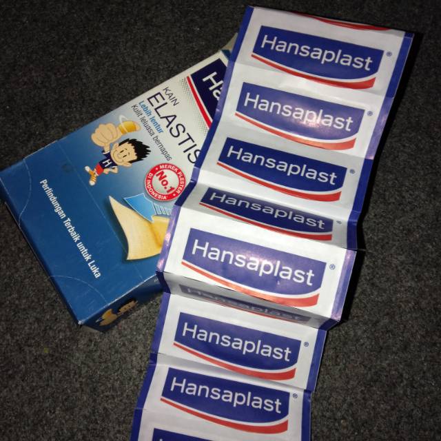 5 pcs Hansaplast plester luka