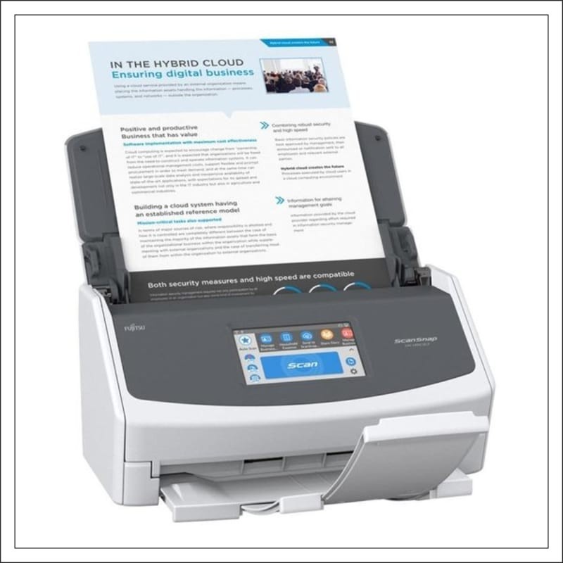Scanner Fujitsu ScanSnap IX1600 ADF 40ppm Duplex IX-1600 Garansi Resmi