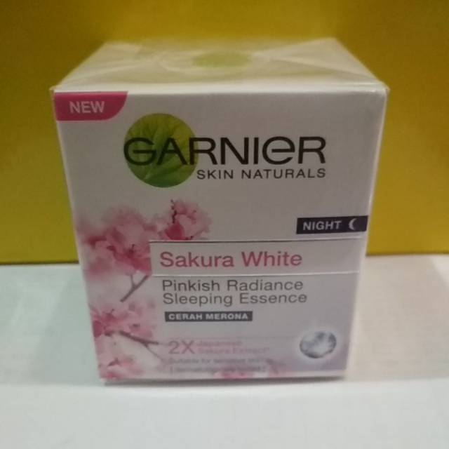 

GARNIER SAKURA WHITE NIGHT CREAM 50ML