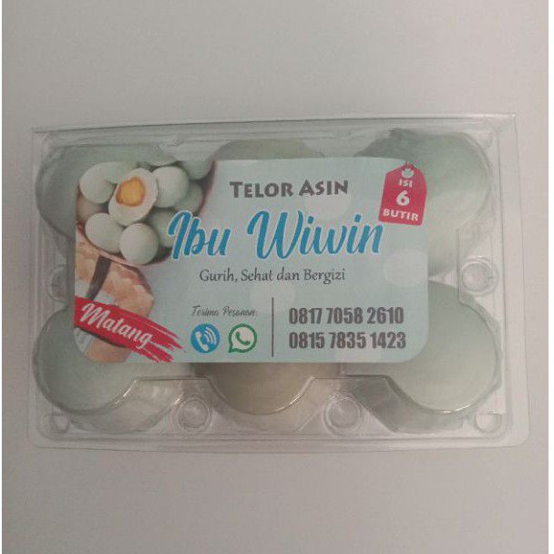 

Abyanollshop:) Telor asin Masir isi 6 butir