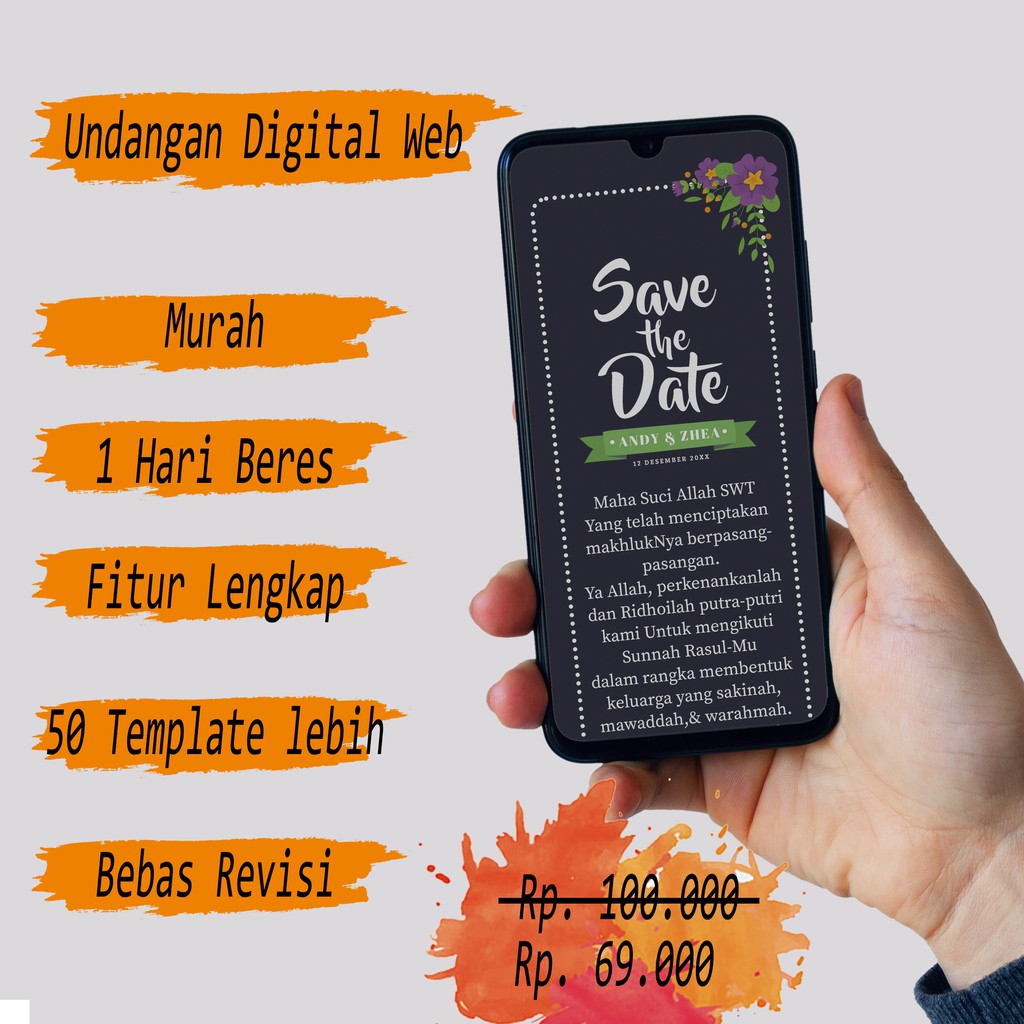 Undangan Pernikahan Web Digital