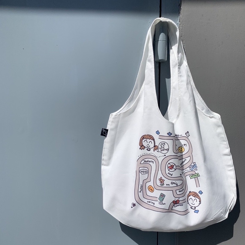 Totebag aesthetic Wanita - Tie Collection