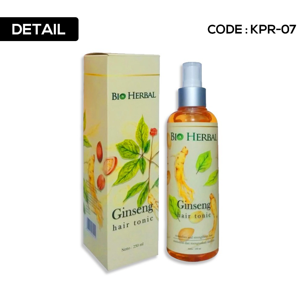 Takarai Tonic Penguat Rambut dengan Ginseng Asli BPOM Ampuh dalam 7 Hari