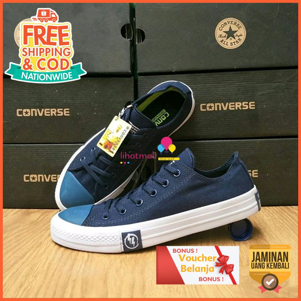 Converse Sepatu  Pria  Sneakers Cowok  Snikers All  Star  Ox 