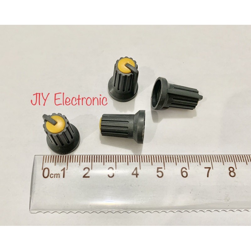 Knop Mixer Potensiometer Knop Potensio Mixer (Warna Kuning)