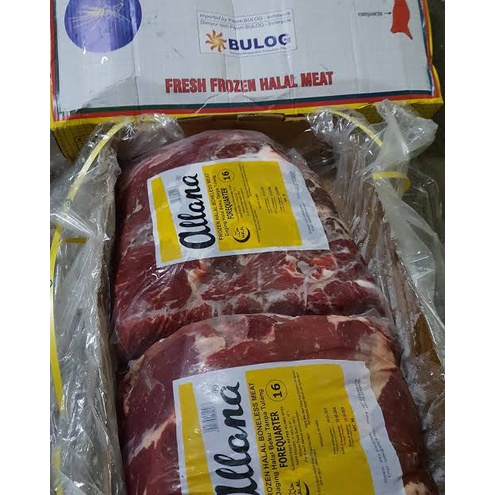 Daging Kerbau Allana FQ16 Bullpack 20 Kg