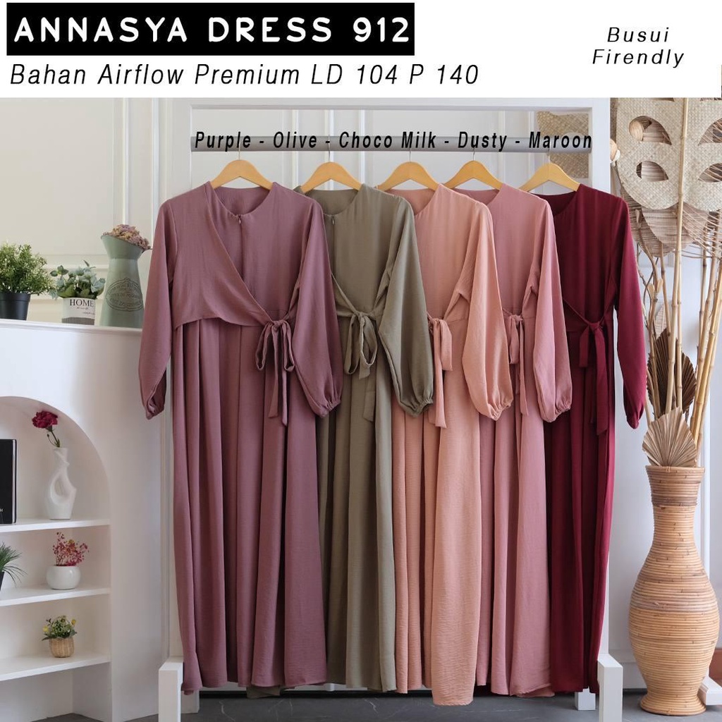 ANNASYA DRESS / DRESS PESTA / DRESS KONDANGAN / BUSUI