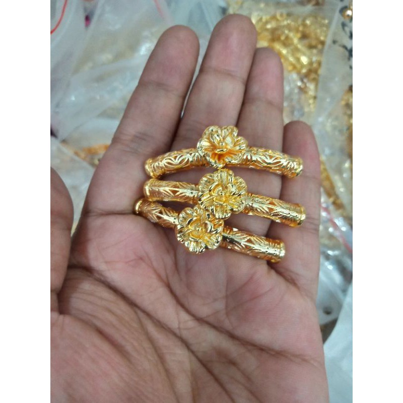 Liontin Gelang Tali Xuping Model Tabung Bahan Gelang Emas