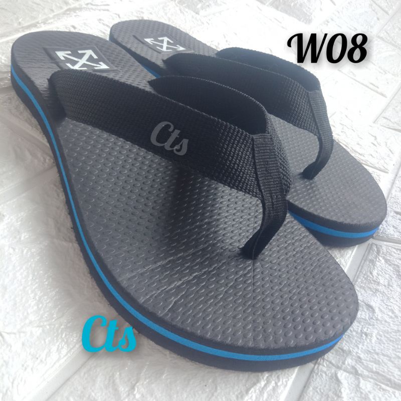 CTS Sandal Sendal Jepit Pria Motip Bali Wan 08