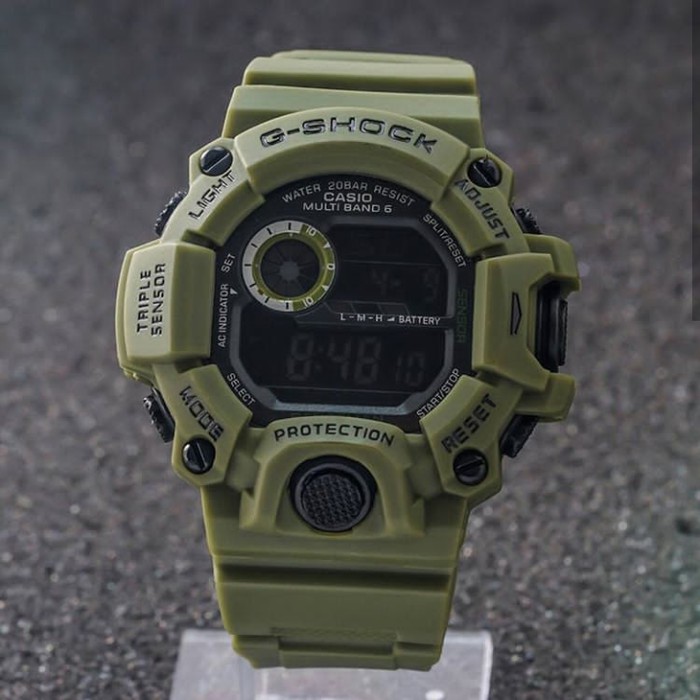 MURAH MERIAH DIGITAL G SHOCK GW 9400 GSHOCK GW9400 RANGEMAN HIJAU ARMY Limited