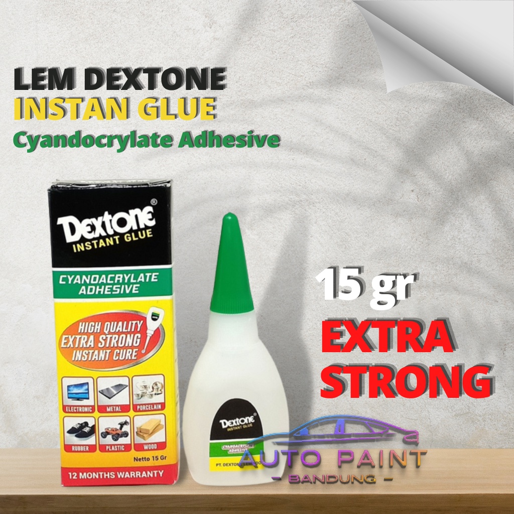 

LEM TETES KOREA DEXTONE Cyandacrylate Adhesive 15 Gr Instant Glue