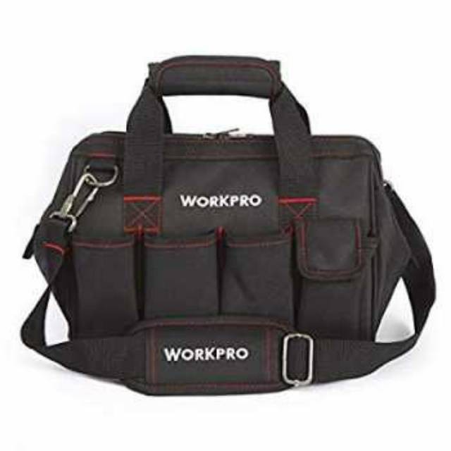 WORKPRO Tas Selempang Jinjing Perkakas Hardware 12 Inch 18 inch Tas Bag Pekakas Peralatan W081020