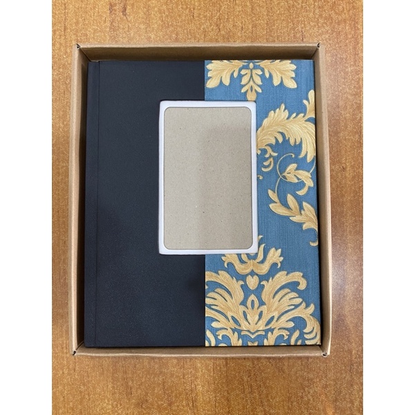 Album Foto Flatmin 4R isi 40 Foto Landscape Magnetic/Tempel 10 Sheet Hitam Premium Flatmin