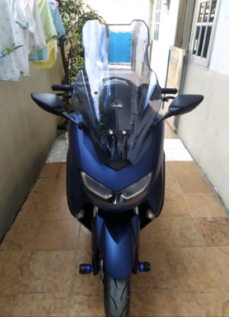 windshield nmax new 2020+breket serpo+spion r25+baut anti jebol+baut windshield probolt harga PAKET