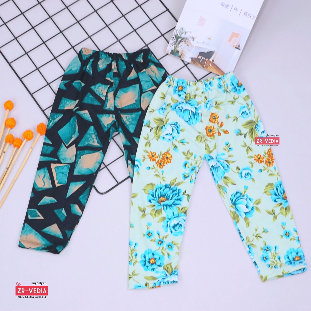 Legging Carlissa Size 1-2 Tahun / Celana Panjang Legging Pants Anak Perempuan - Grosir Murah Lucu kiosbalitaaprilia