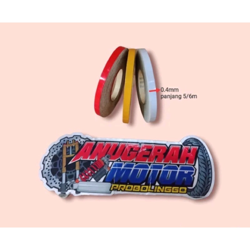 

Sticker/List Roll Velg Lebar 0.4 Panjang 5/6