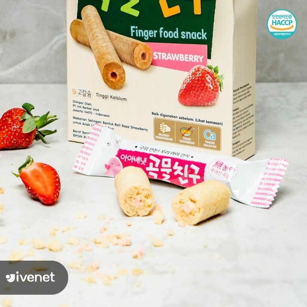 Ivenet Grain Biscuit 40 gram / Ivenet Grain Friend 40 g / Finger Food Snack / Cemilan Bayi 12 bulan+