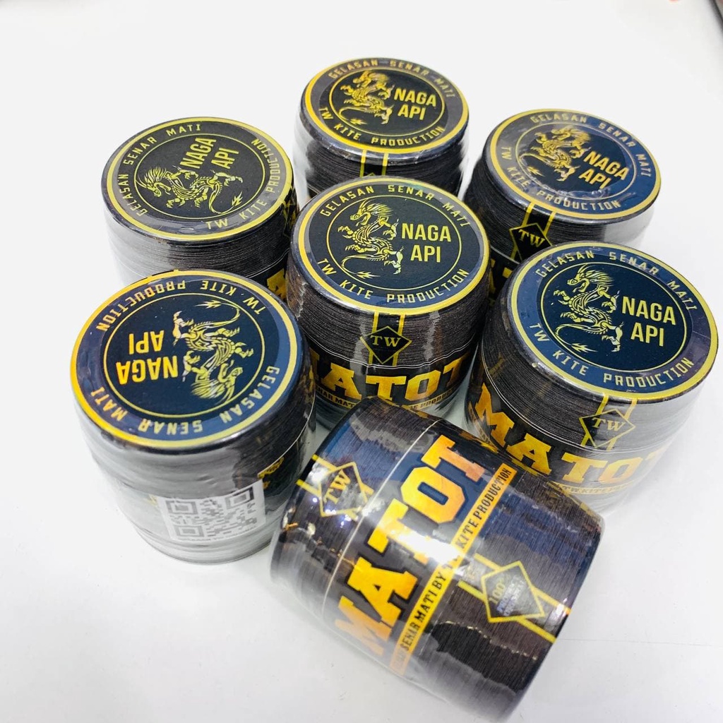 Grosir 10unit Garis mati 023 (tidak ada elastisitas) Naga Api by TW, Panjang 1500 yard Murah Berkual