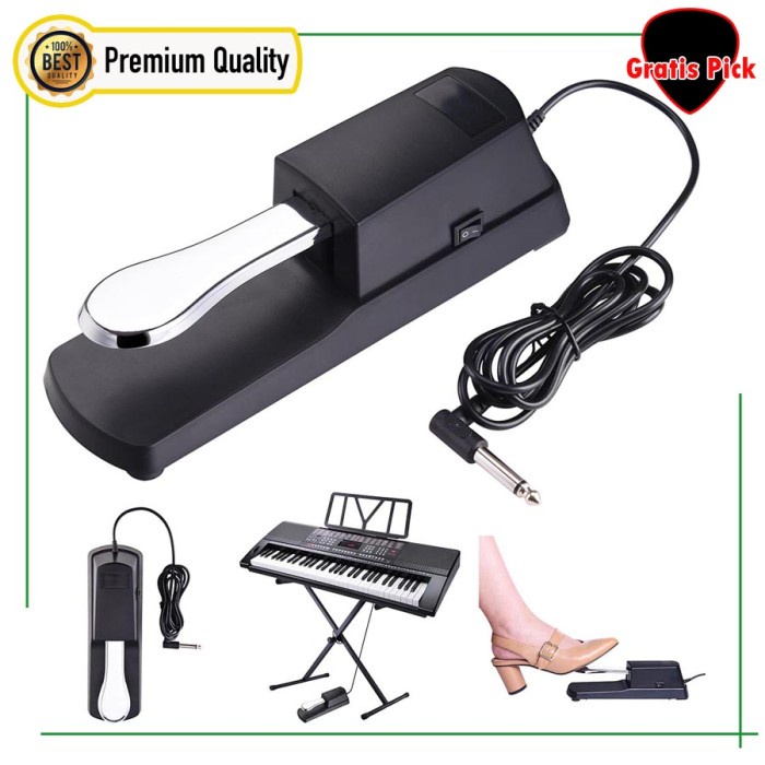 Pedal Sustain Keyboard Piano / Sustain Pedal Keyboard Universal