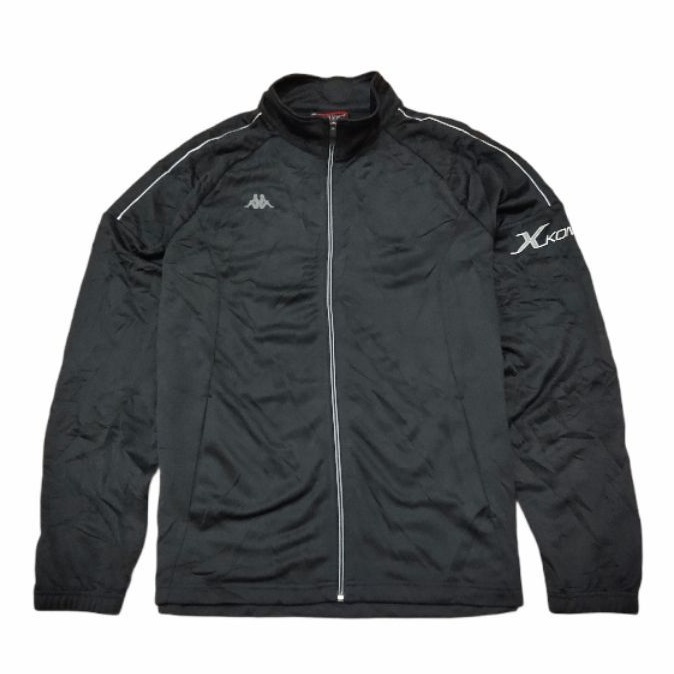 Jaket Casual Kappa Tracksuit Original Second X Kombat Jaket Sport Pria