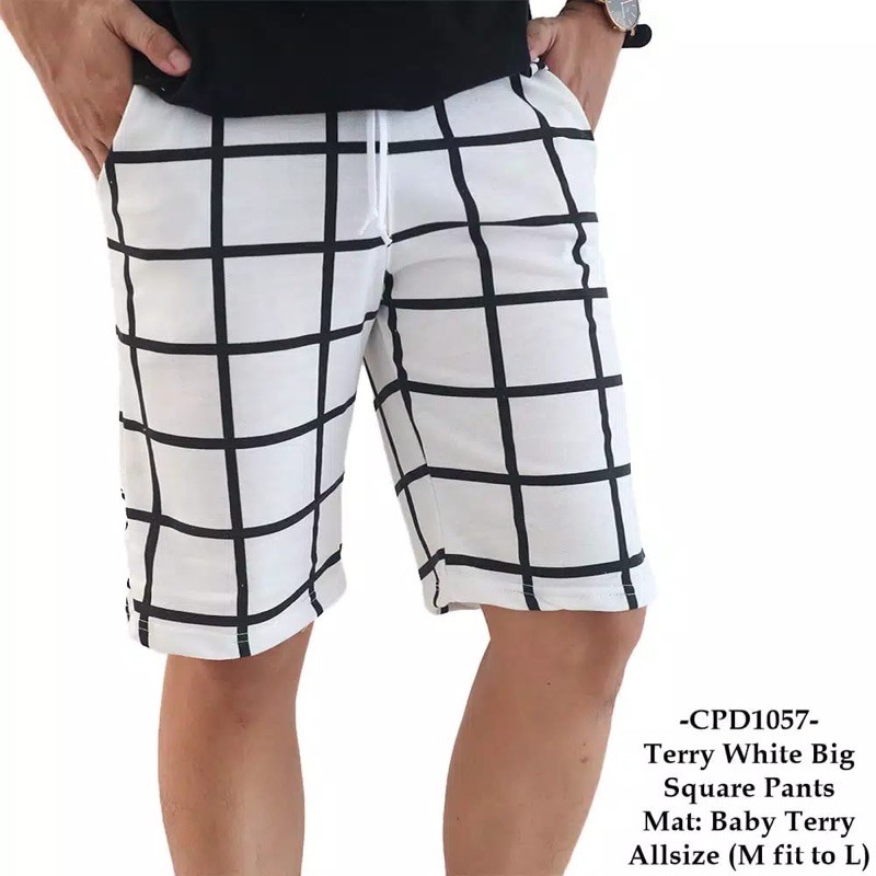 Celana santai pria surfing distro celana pantai celana gym celana 3/4 cowok keren murah