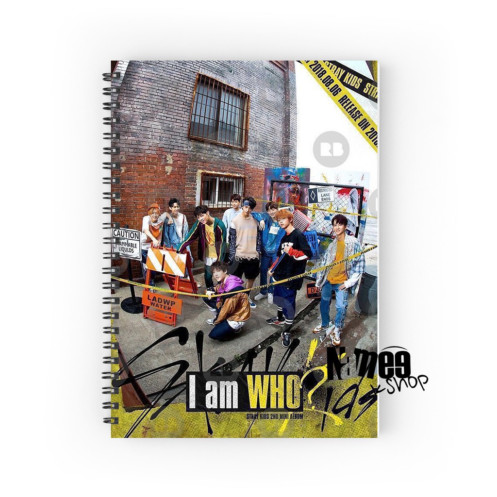 

Stray Kids Notebook I am Who