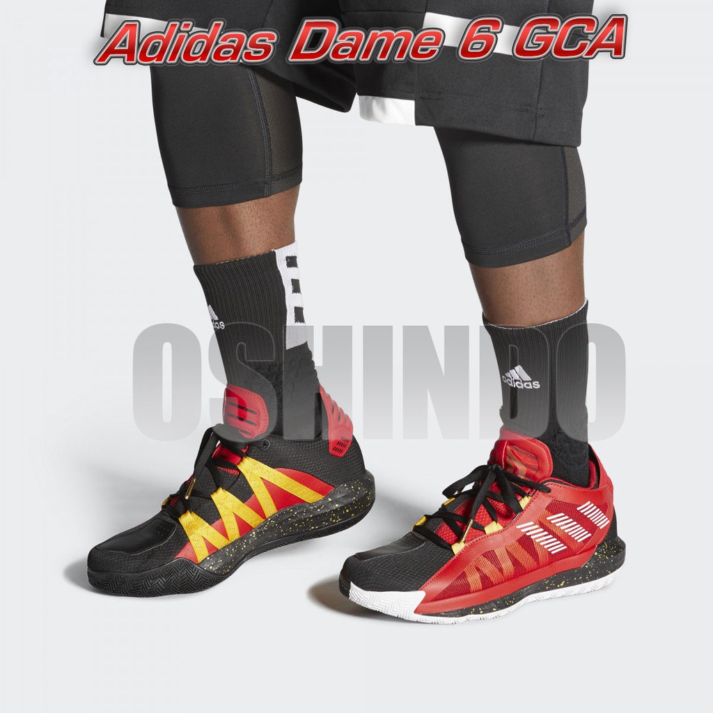 adidas dame 6 black