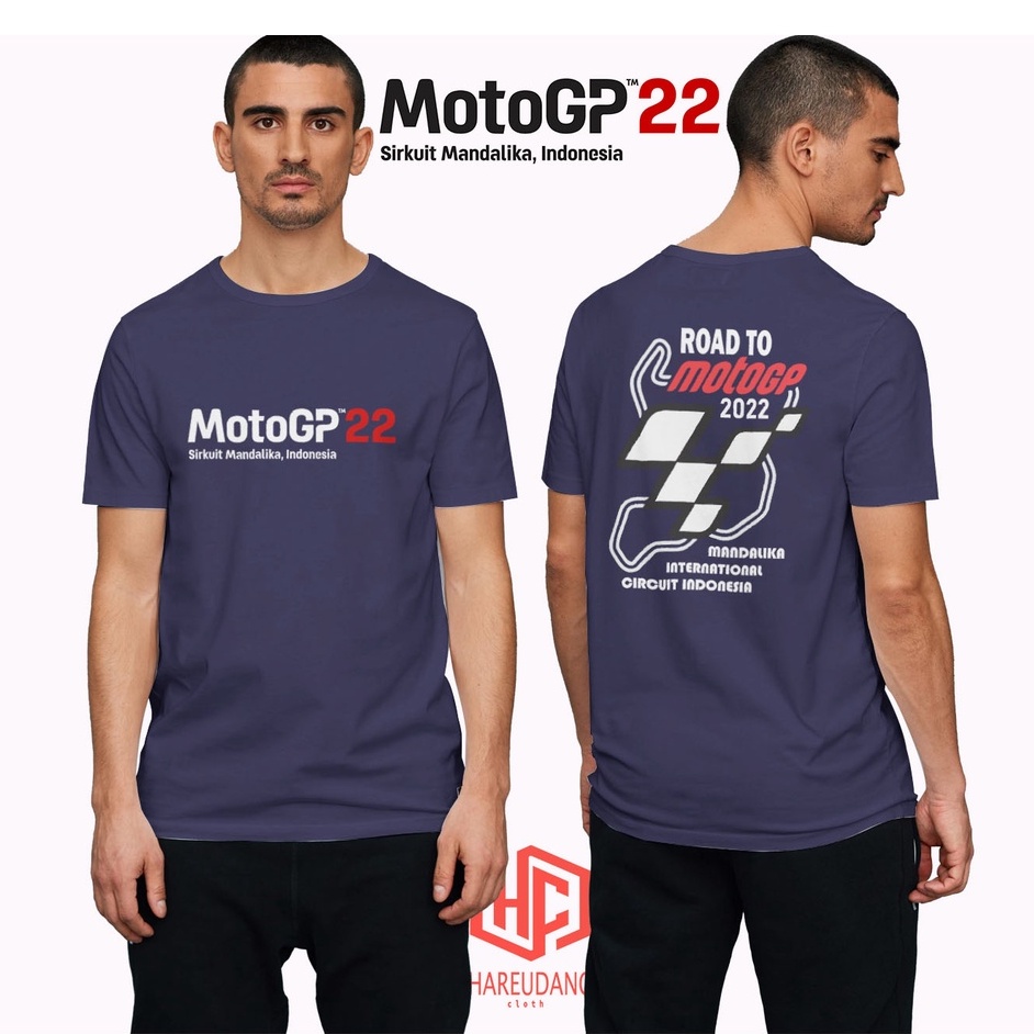 KAOS MANDALIKA MOTO GP 2022, Baju  DEWASA SIRKUIT MANDALIKA MOTOGP 2022
