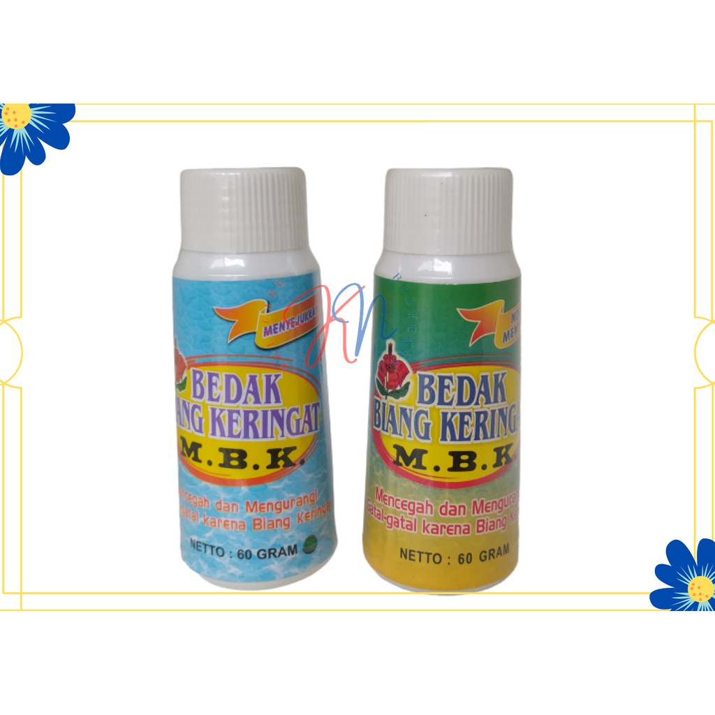 MBK Bedak Gatal Biang Keringat Original 100% –Obat Menghilangkan Gatal-Gatal Pada Kulit Paling Ampuh