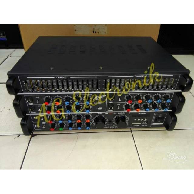 Amplifer karaoke Pewie DA-3300II(350 X 2 WATT)