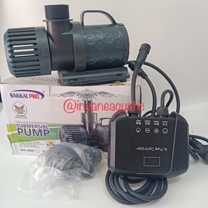 MESIN POMPA KOLAM CELUP SUBMERSIBLE PUMP SAKKAI PRO ECO 15000 REMOTE