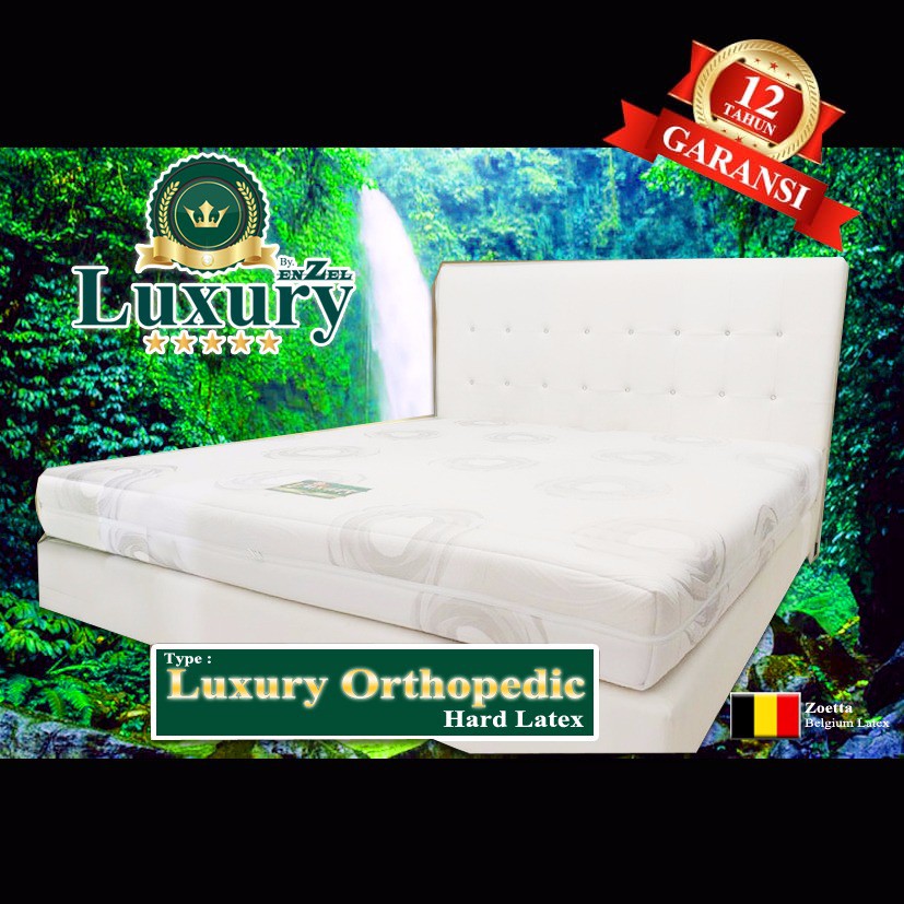 Kasur Full Latex Natural Orthopedic Ukuran 160x200 HARD LATEX