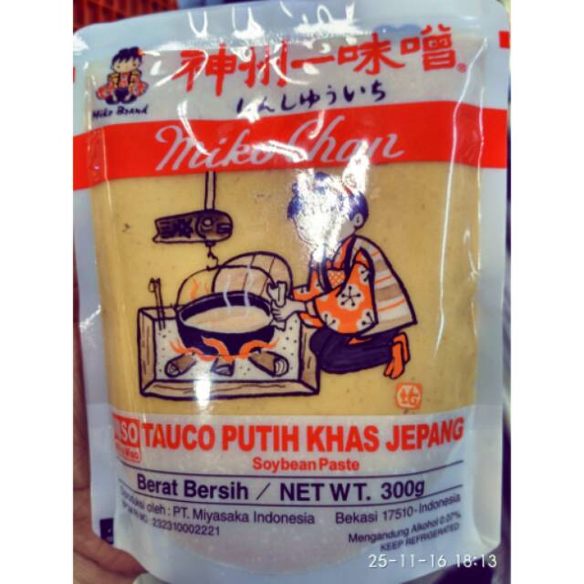 

Miko Chan miso tauco putih 300gr