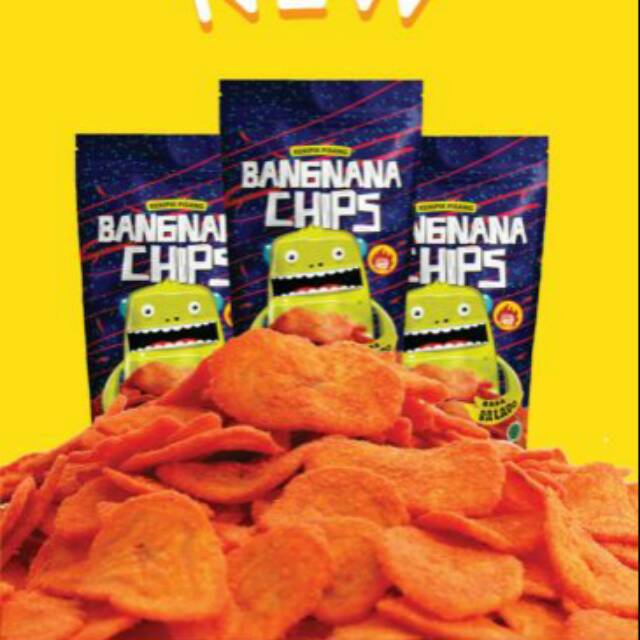 

BANGNANA CHIPS- keripik pisang-rasa balado