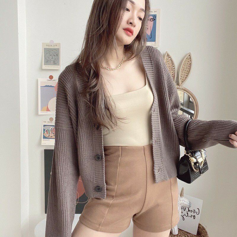 Cardigan Wanita / Cardigan Crop Rajut Premium Tebal ARSY Cardy