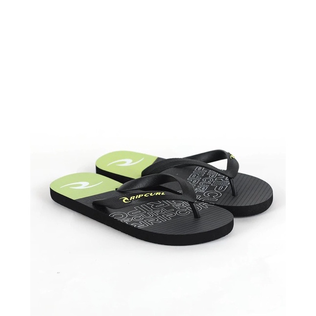 Sandal Jepit Ripcurl Swirl thongs black green