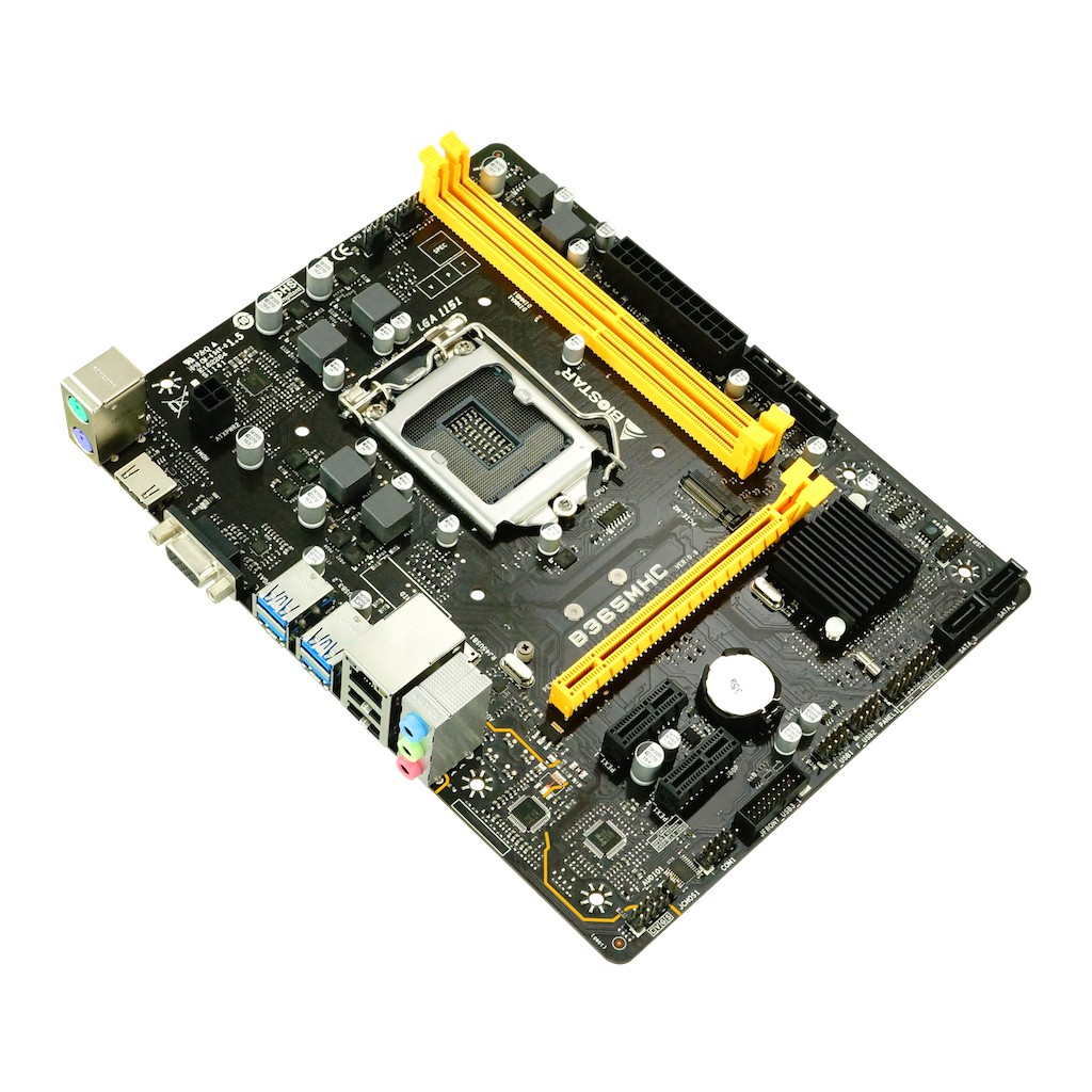 BIOSTAR Motherboard B365MHC Intel B365 LGA1151 DDR4 MICRO ATX