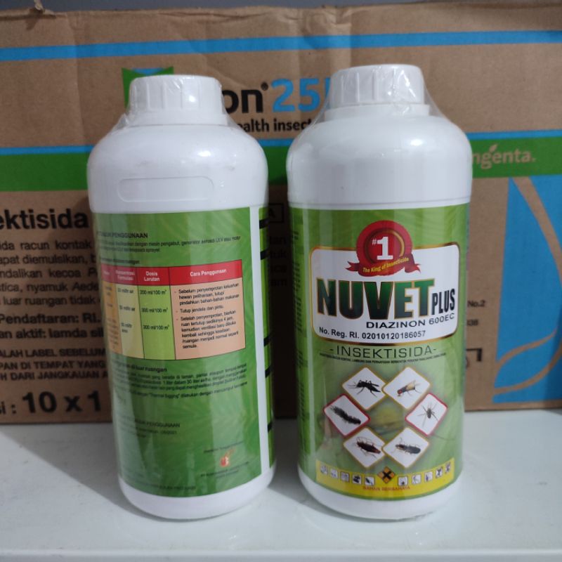 Nuvet Plus 600 EC Obat Fogging Pembasmi semua Hama Terbaik