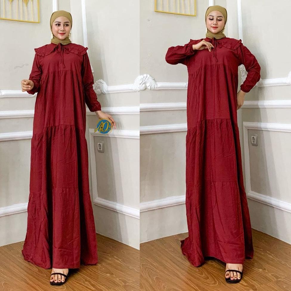 Long Dress Panjang Wanita Kekinian Long Dress Wanita Kekinian 2022 Korean Style Long Dress WanitaDas