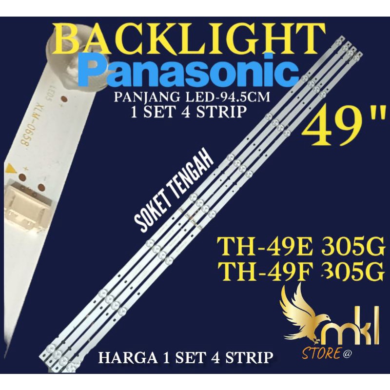 BACKLIGHT TV LED 49" INC PANASONIC TH-49E 305G-TH-49F 305G