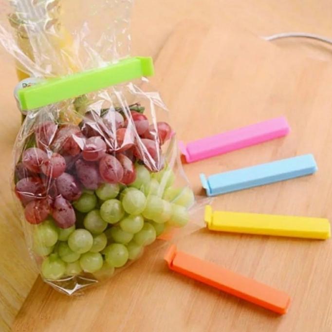 penjepit kemasan snack klip segel plastik/plastik klip