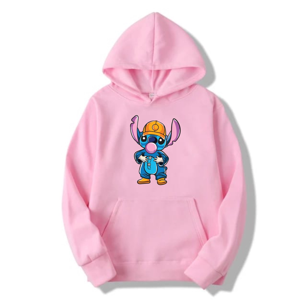 Stich ANIME Sweater Hoodie II Jumper hoodie Stich ANIME Sz M-XL ( Pria &amp; Wanita )