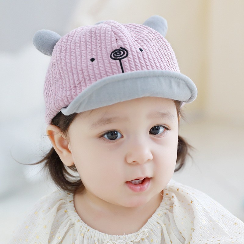 Topi bayi newborn baby Topi bayi lucu baseball cap for newborn baby