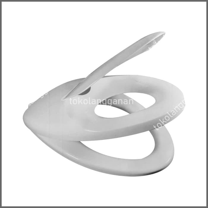 Babyloo Dudukan Toilet Dewasa Bundar 45.7 Cm - Putih bn17