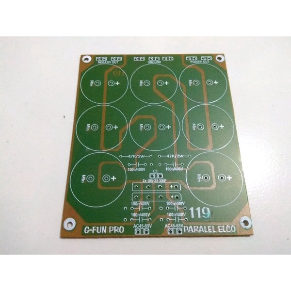 PCB ELCO Paralel ELCO Dioda  8 ELCO 119