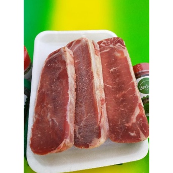 

Sirloin Beef Steak Striploin Beef Steak bbq Sirloin Slice 500 g Termurah Harga Promo Diskon