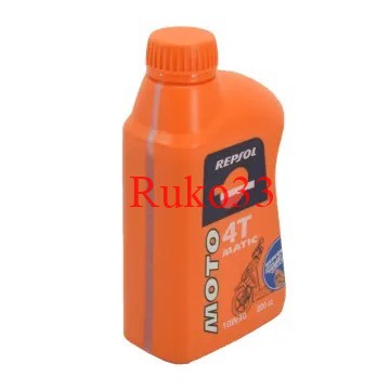 Repsol Moto Matic Oli Mesin Motor Matic 10w30 800 Ml / Oli Mesin Motor Matic 10w30 / oli mesin motor