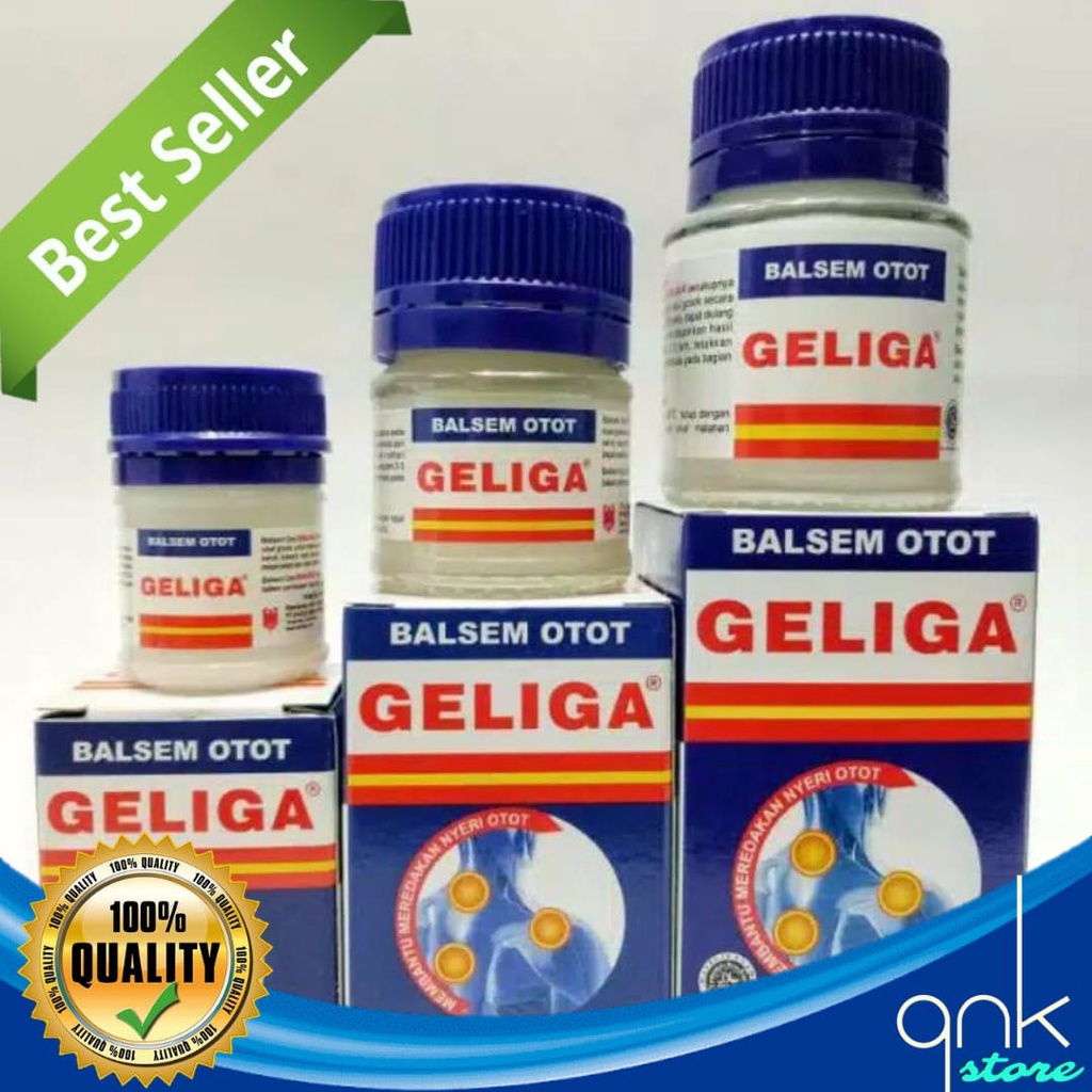 Balsem Otot Geliga 40gr Balsem Gosok Pereda Nyeri Otot 40gr Balsem Geliga